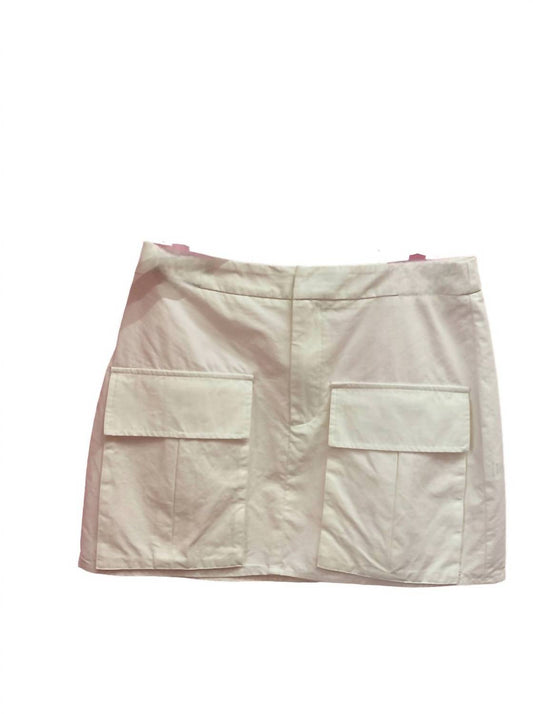 Needii - Women's Cargo Mini Skirt