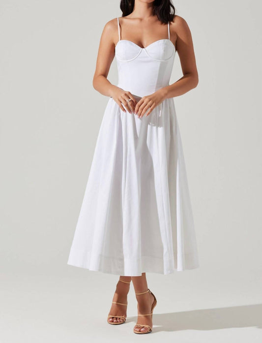 Astr - Bustier Midi Dress
