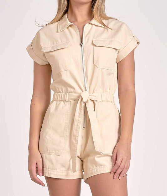 Elan - Mila Short Sleeve Romper