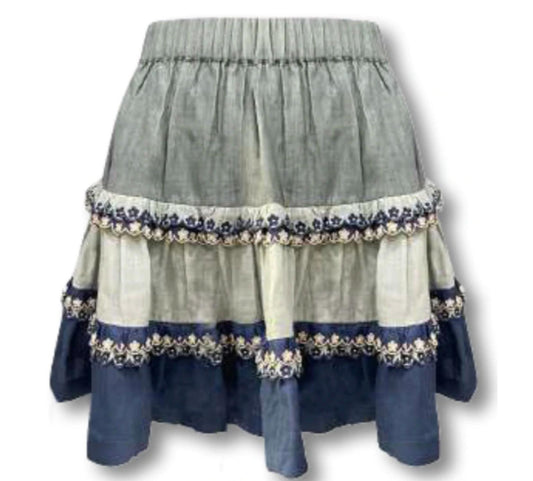 Let Me Be - Albany Tiered Skirt