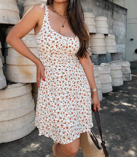 The Workshop Studio - Dainty Floral Mini Dress