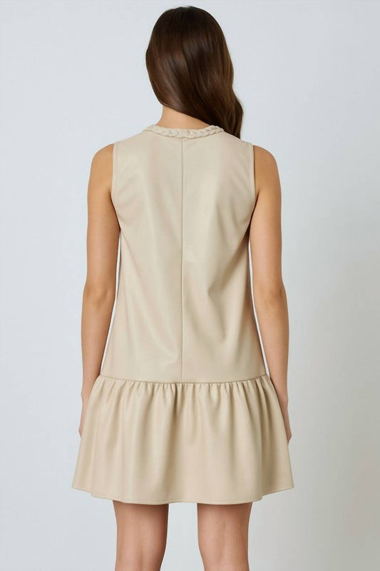 Fate - Braided Keyhole Vegan Tiered Dress