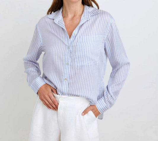 Bella Dahl - oversized split back button down shirt