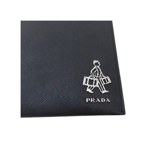 Prada - Women's Saffiano Voyage Leather Clutch Document Holder