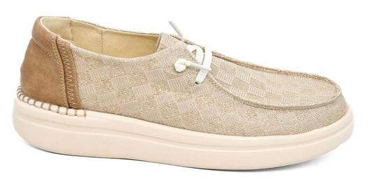 Corkys Footwear - Women's Kayak 2 Champagne Check Slip On Shoes