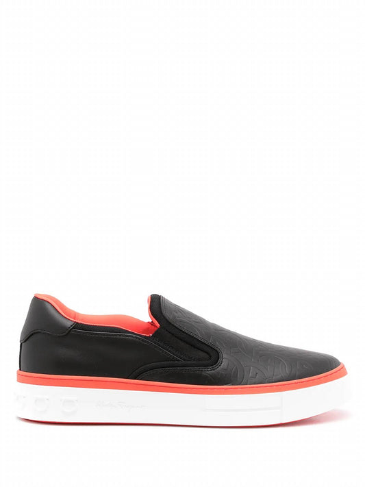 Salvatore Ferragamo - Men's Gancini Slip-on Sneaker