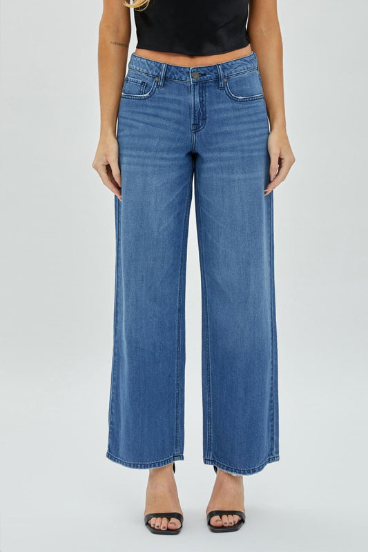 Hidden - Women's Nori High Wasted Wide Leg Jeans