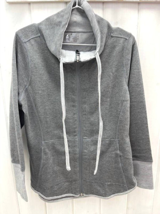 Lulu-B - Reversible Front Pocket Zip Jacket