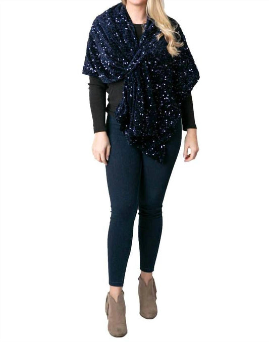 Top It Off - Krystal Sequins Keyhole Wraps