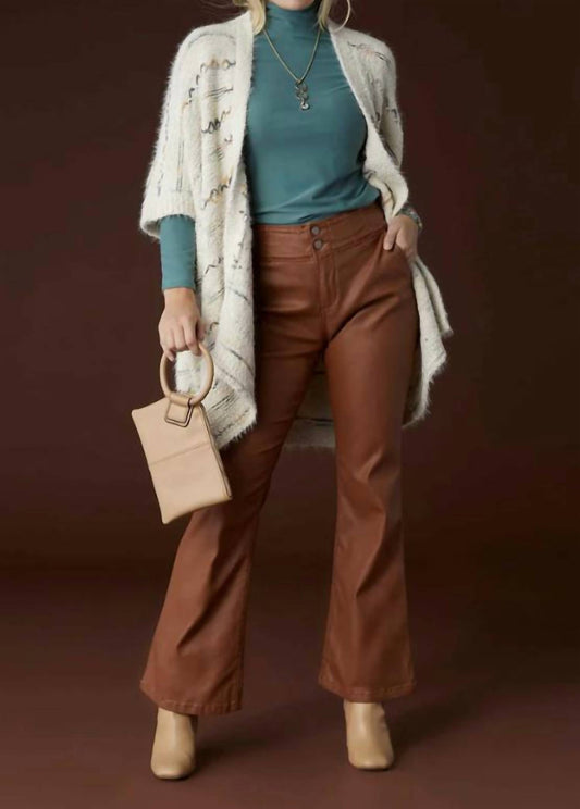 Coco + Carmen - Omg Zoeyzip Faux Leather Flare