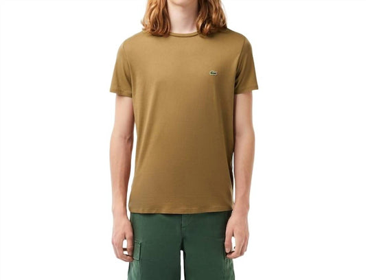 Lacoste - Men's Short Sleeve Crew Neck Pima Cotton Jersey T-shirt