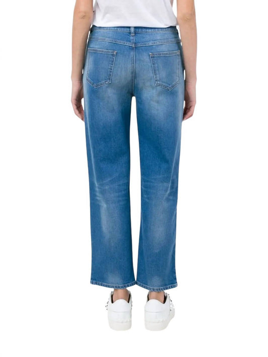 Valentino - 5 Pockets Denim Rockstud Jeans