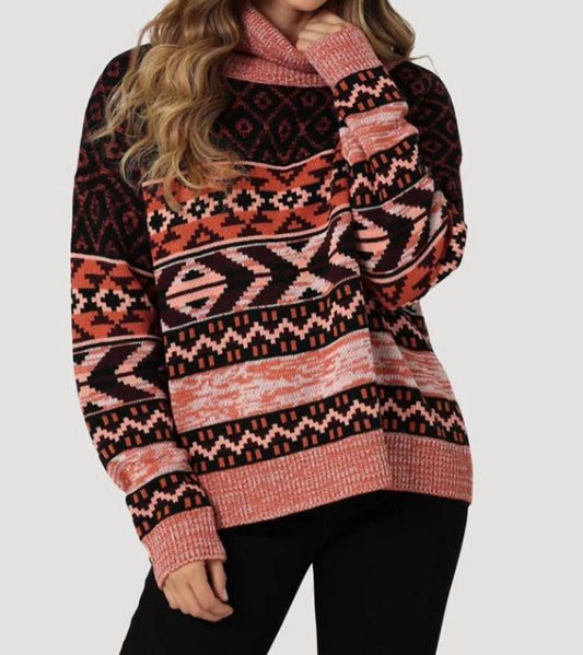 Wrangler - Women's Retro Turtleneck Sweater