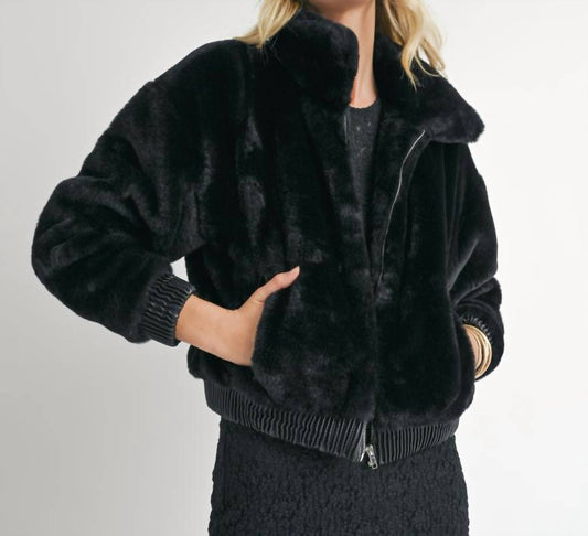 Sage The Label - Daring Faux Fur Jacket
