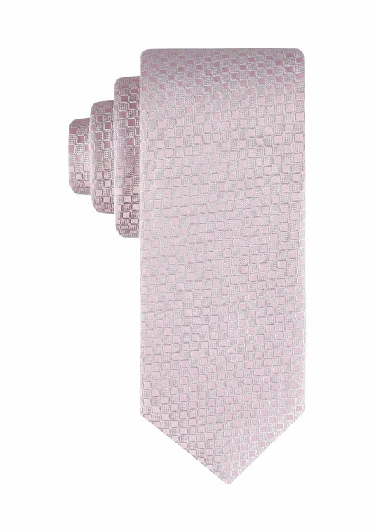Calvin Klein - Men's Checkered Geo-print Tie