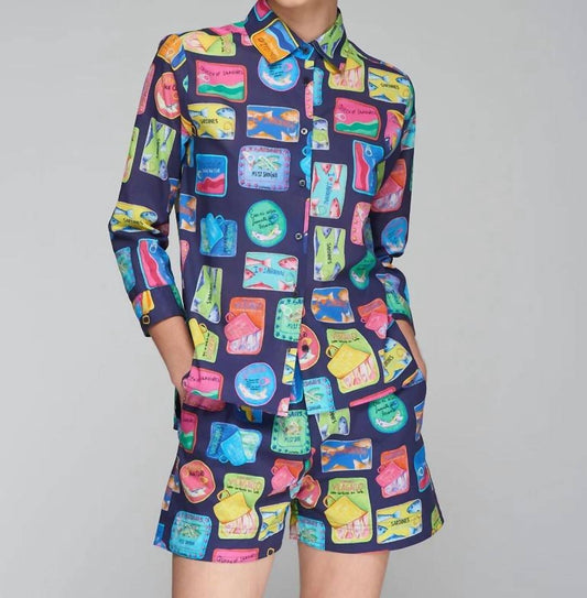 Vilagallo - Sardine Bermuda Shorts