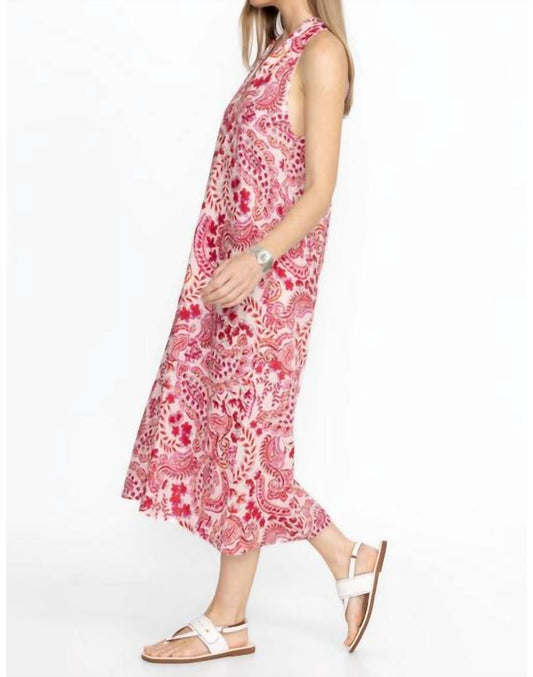 Johnny Was - CRISSCROSS LINEN DRESS