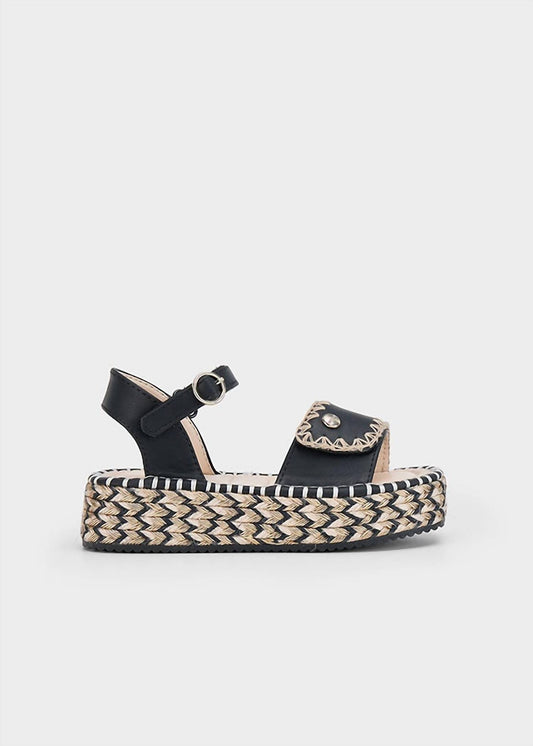 Mayoral - Girls' Jute Platform Sandals