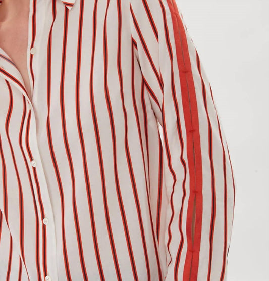 Ecru - Davis Shirt w/Twill