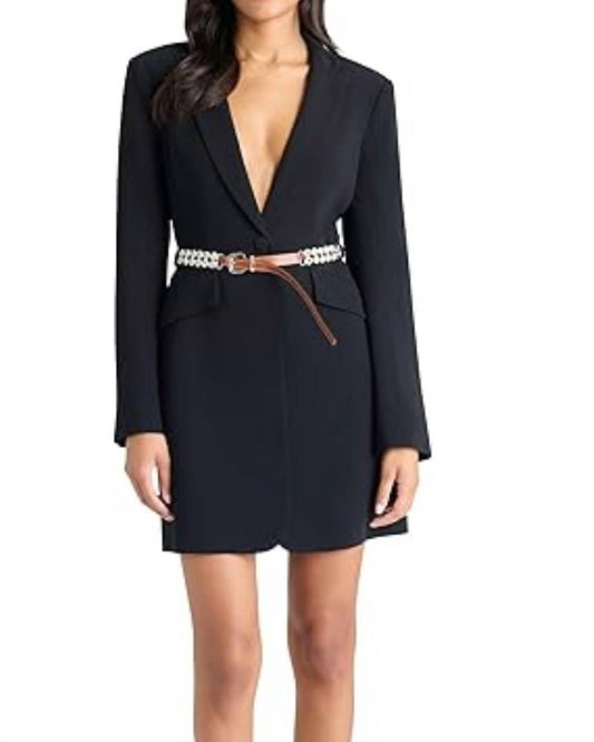 Cinq A Sept - Double Rhinestone Belt Cheyenne Dress