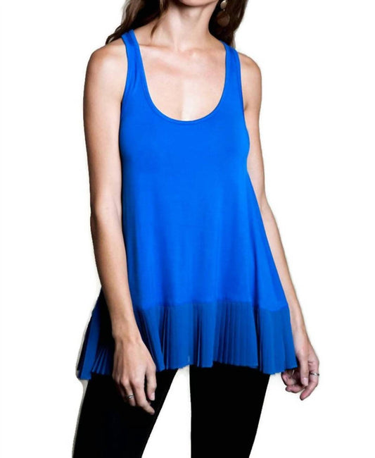 Umgee - Pleated Tank Top