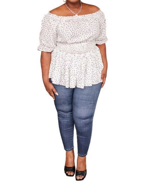 Andree By Unit - Chose Me Dotted Top