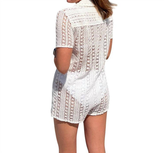 Olivaceous - Oakley Crochet Romper