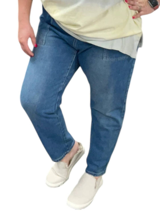 White Birch - Denim Jogger Pants