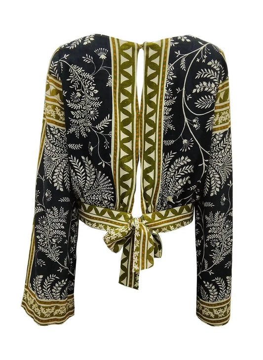 Aylaya - Women's Paris Three-quarter Sleeve Top