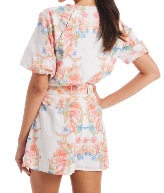 Allison New York - Tracy Shorts - clothing - cotton - blend - high - waist