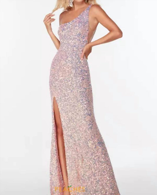 Alyce Paris - One - shoulder Evening Dress - clothing - dresses - prom
