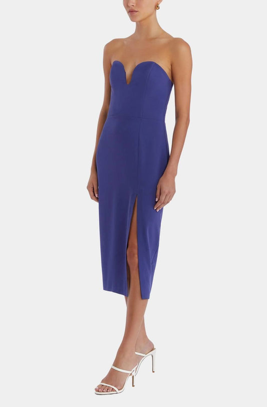 Amanda Uprichard - Ronelle Dress - blue - clothing - dresses