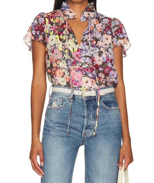 Amanda Uprichard - Vittoria Blouse - blouses - clothing - floral