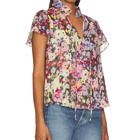 Amanda Uprichard - Vittoria Blouse - blouses - clothing - floral