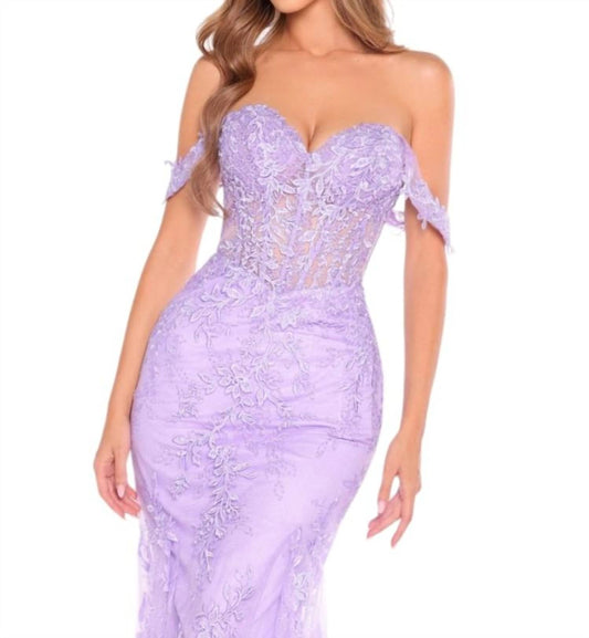 Amarra - Stunning Floral Mermaid Prom Dress - clothing - dresses - floral