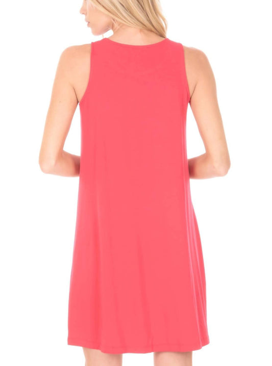 Apny - Sleeveless Mini Dress - clothing - dresses - mini