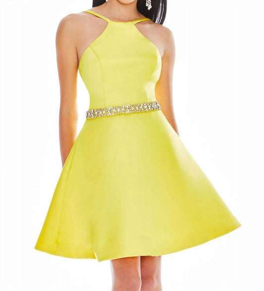 Ashleylauren - Halter Mini Dress - clothing - dresses - mini