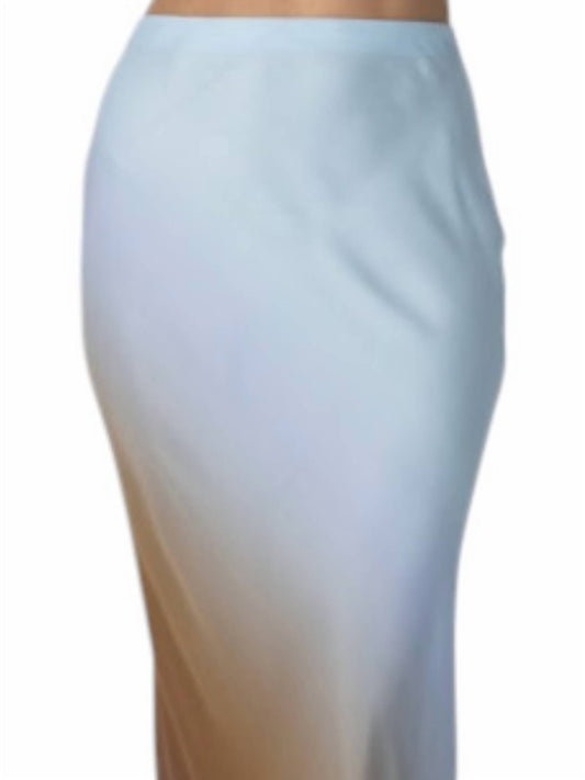 Atm - Bia Maxi Skt - blue - clothing - long - skirts