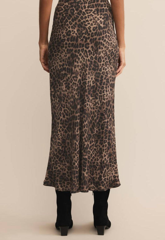 Z Supply - Izabel Leopard Maxi Skirt