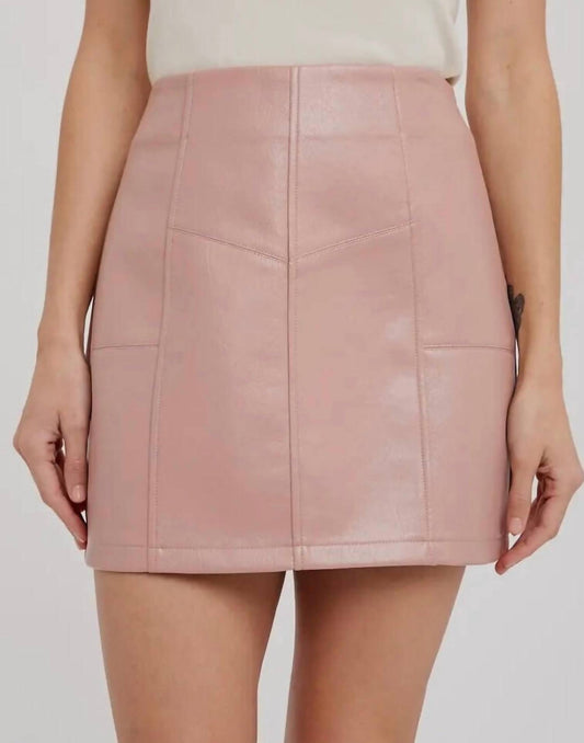 Bluivy - Shiloh Pleather Skirt
