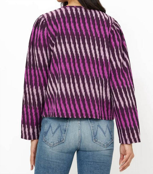 Oliphant - Magenta Quilted Jacket