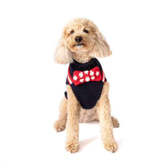 Chilly Dogs - Bow Tie Dog Sweater
