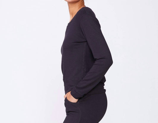 Monrow - Supersoft Crew Neck Sweatshirt