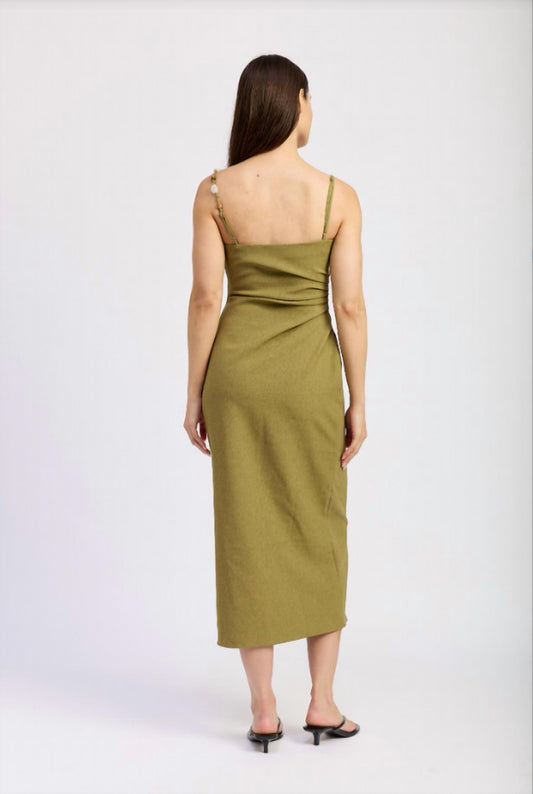 En Saison - Lynx Pleated Midi Dress