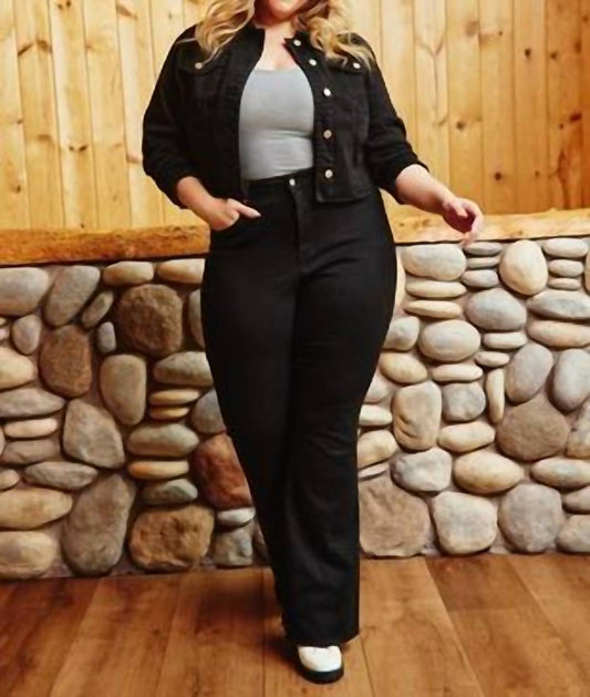 Judy Blue - High Waist Tummy Control Cut Hem Flare