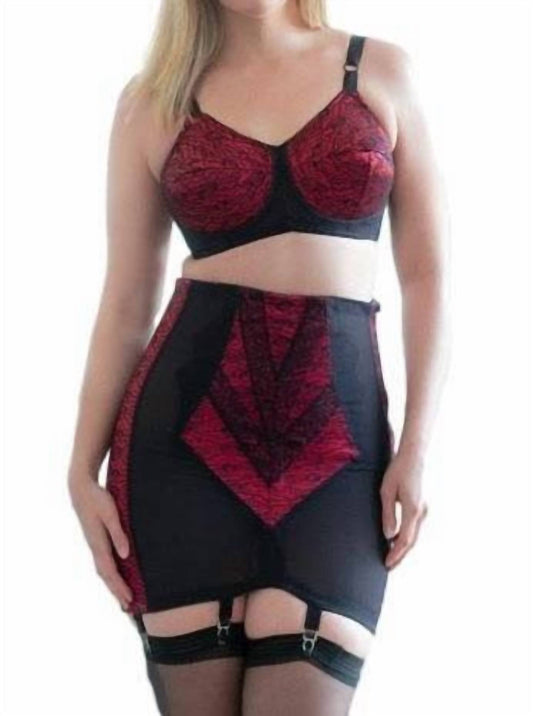 Rago - High Waist Open Bottom Girdle With Zipper