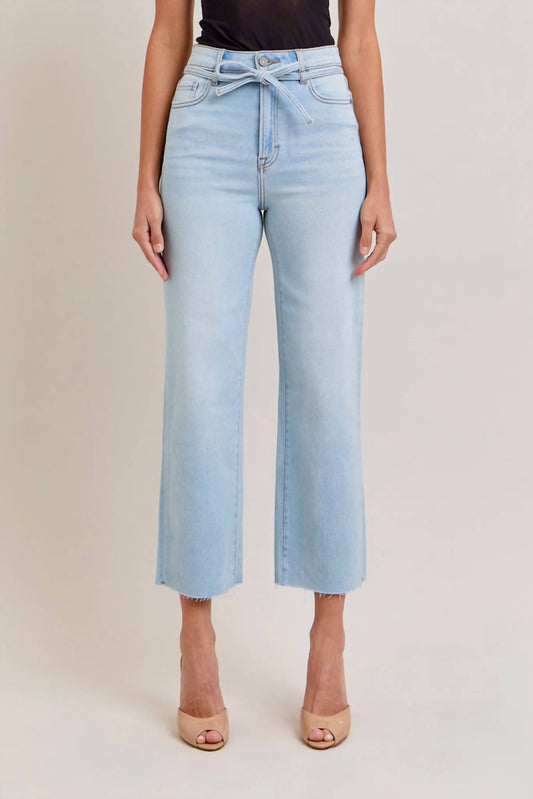 Hidden - Hi-rise Wide Straight Leg Jeans