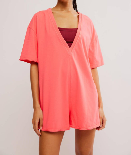 Free People - Hot Shot Tee Romper