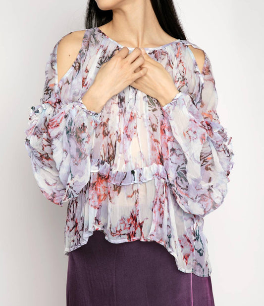 Iro - Jozefa Shoulder Cut-out Blouse