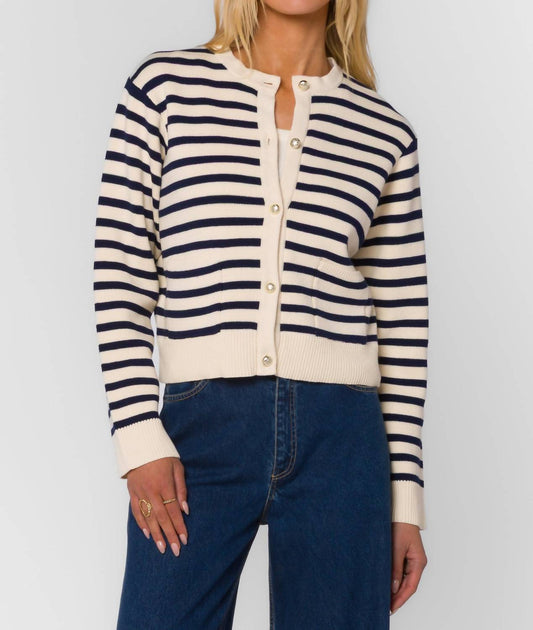 Velvet Heart - Melinda Stripe Cardigan